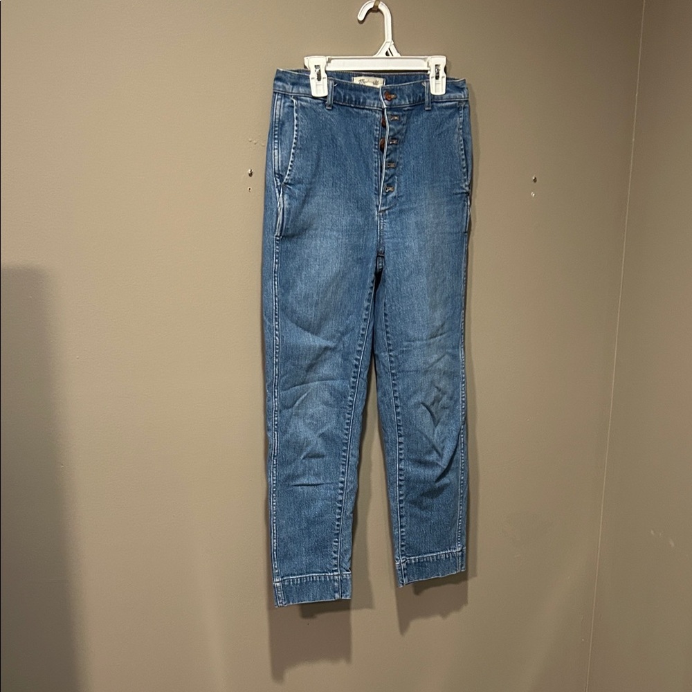 Madewell Blue Ankle Jeans